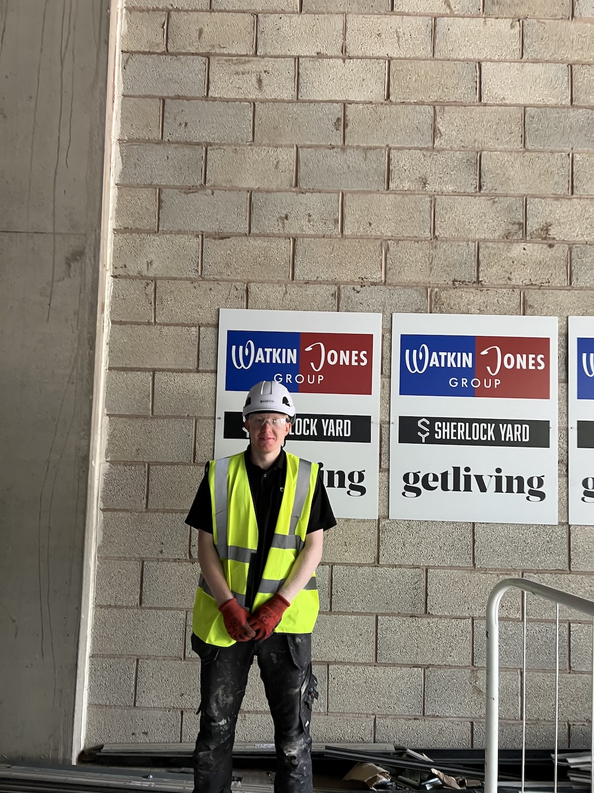 Ajay the benefit of Kimpton Shared Apprenticeship with Watkin Jones