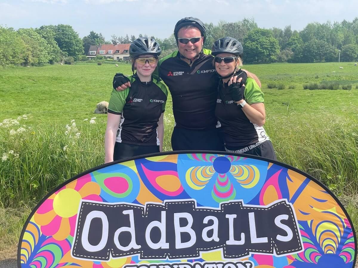 Burton marshes Kimpton team on the Oddballs 60 mile bike ride