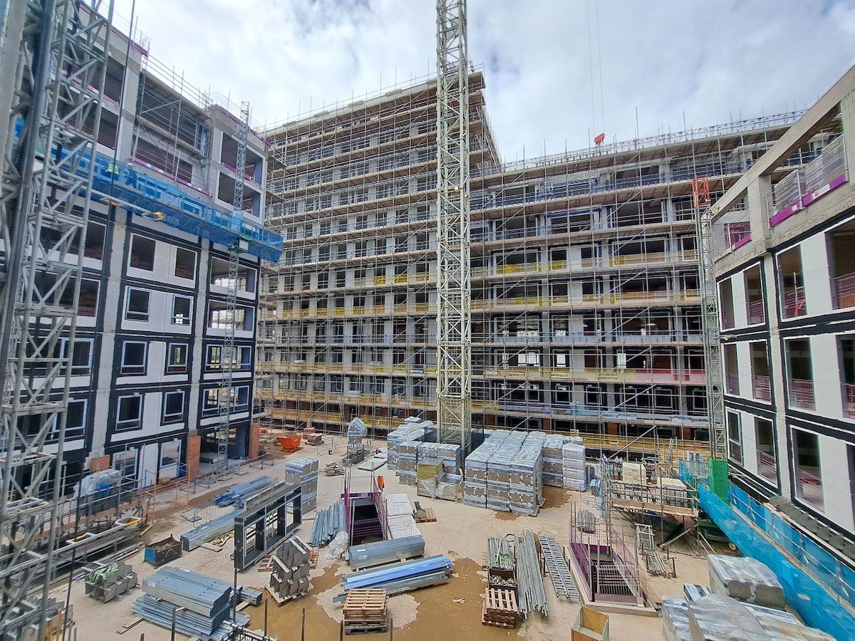 One of the projects worked on by Ajay Kimpton Shared Apprenticeship with Watkin Jones