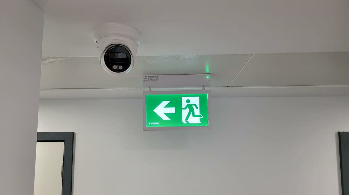 Emergency Lighting Running man Sign left facing Emergency Lighting Running man Sign left facing