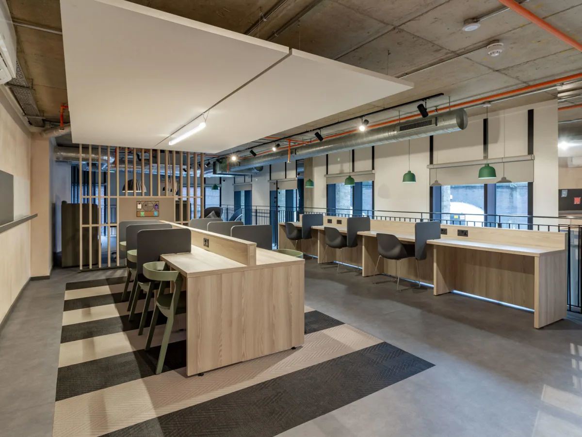 Alternative angle of The Tannery Bath Lane Leicester with mechanical services by Kimpton