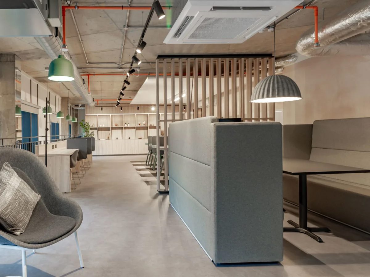 Study area at The Tannery Bath Lane Leicester with mechanical services by Kimpton