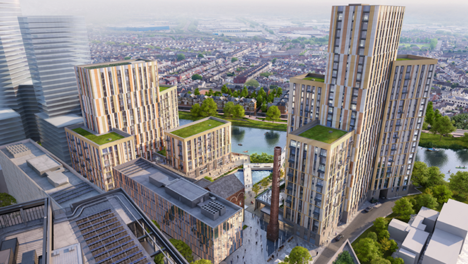 20 Aerial-view-of-the-Central-Quay-development-in-Cardiff-which-will-deliver-a-715-apartment-Build-to-Rent-scheme-within-the-wider-masterplan