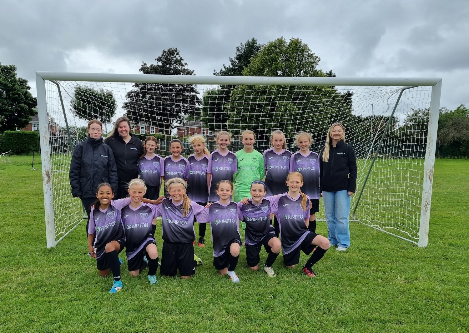 Higher Bebington U12 Girls sponsored by Kimpton