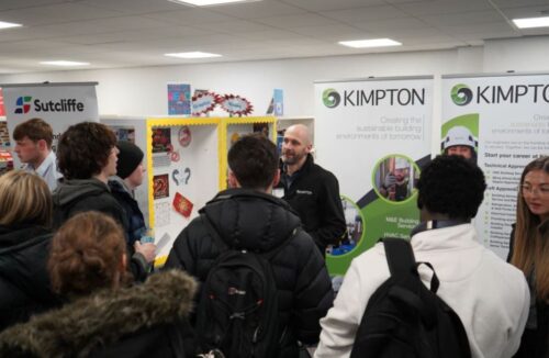 The City of Liverpool College Employer Market Place - Matt and Niamh