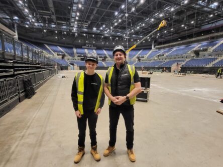 Charlie Gould Work Experience Placement -Inside the M&S Bank Arena