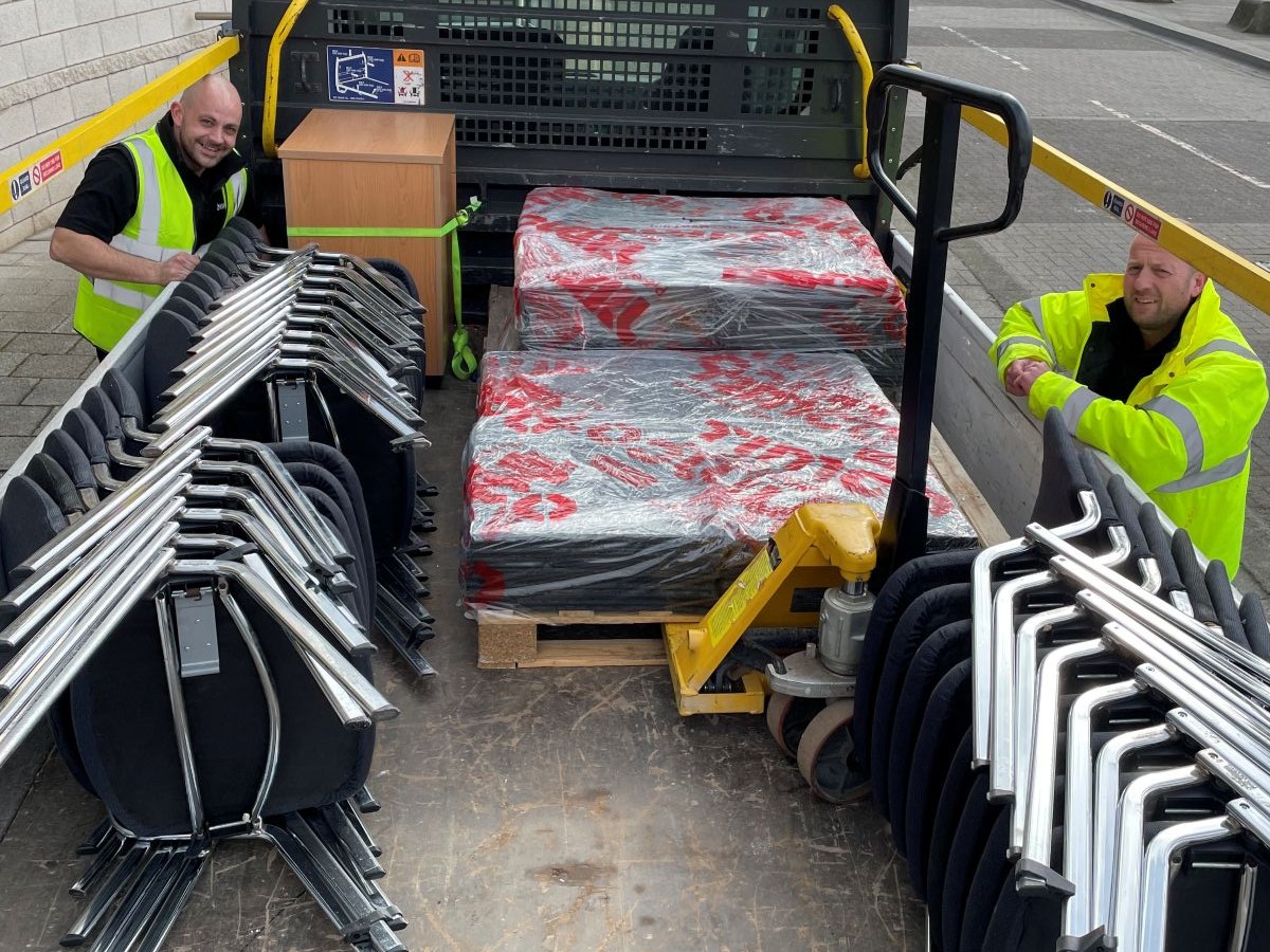 Shine Together - Carpet Tiles and Chairs Donation