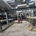 Site wide maintenance - Some of the outside spaces at Kronospan in Chirk where Kimpton are FM contractor