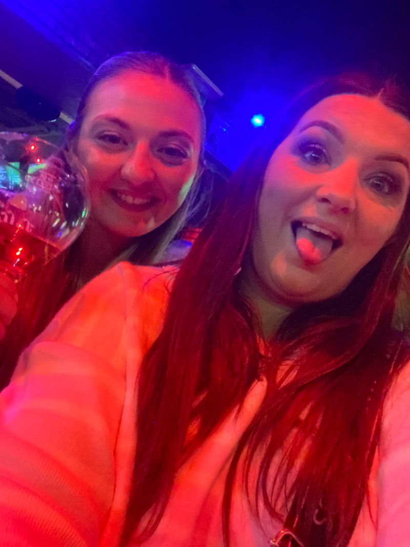 Niamh Smith and Megan Swanick
