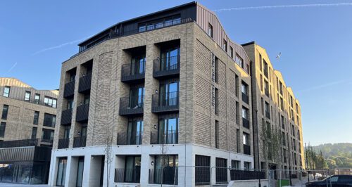 Kimpton delivering the MEP package on Signal Box Yard, Bath for Watkin Jones