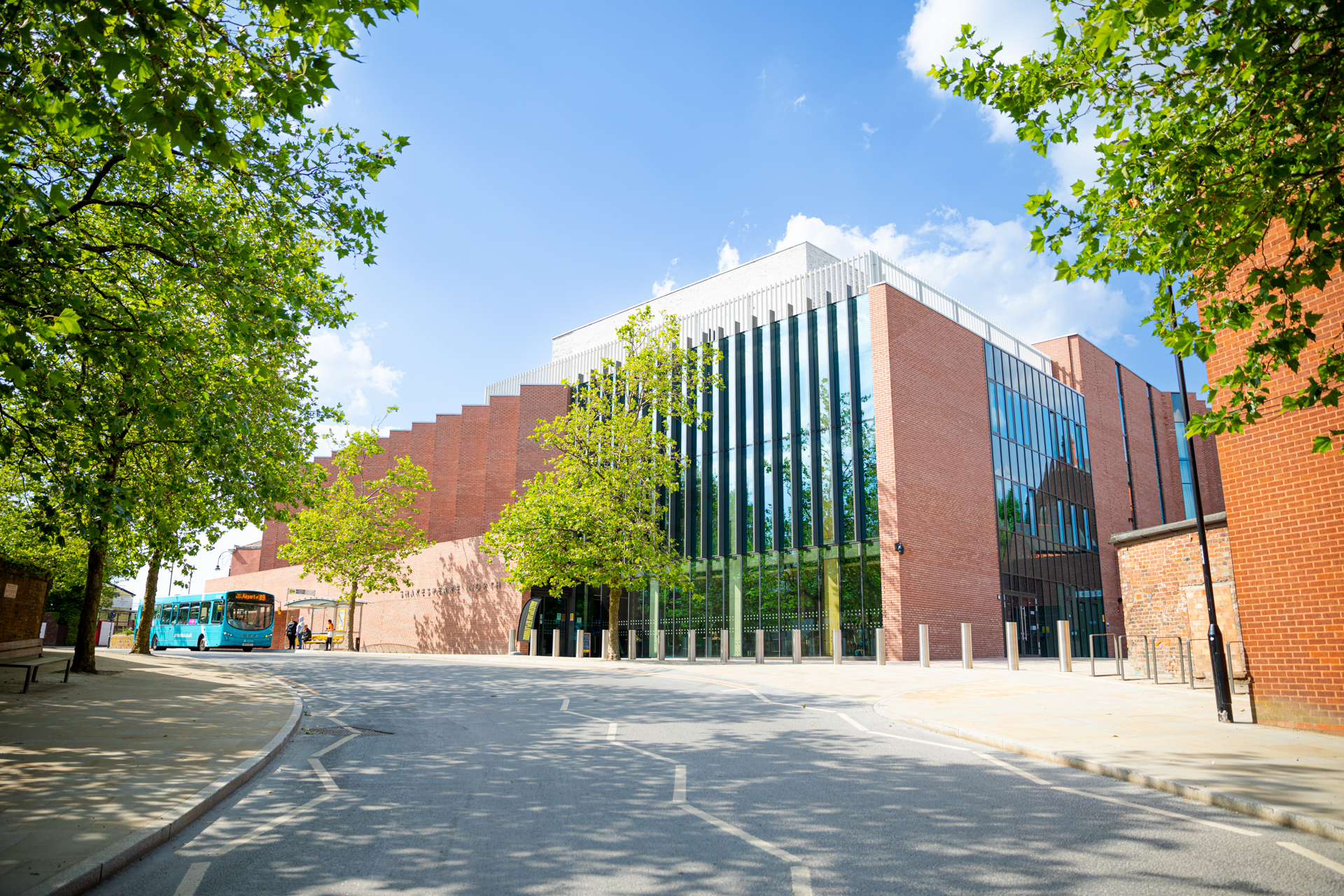 Shakespeare North Playhouse Exterior shot - PPM by Kimpton