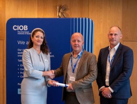 Kimpton becomes a member of the Chartered Institute of Building